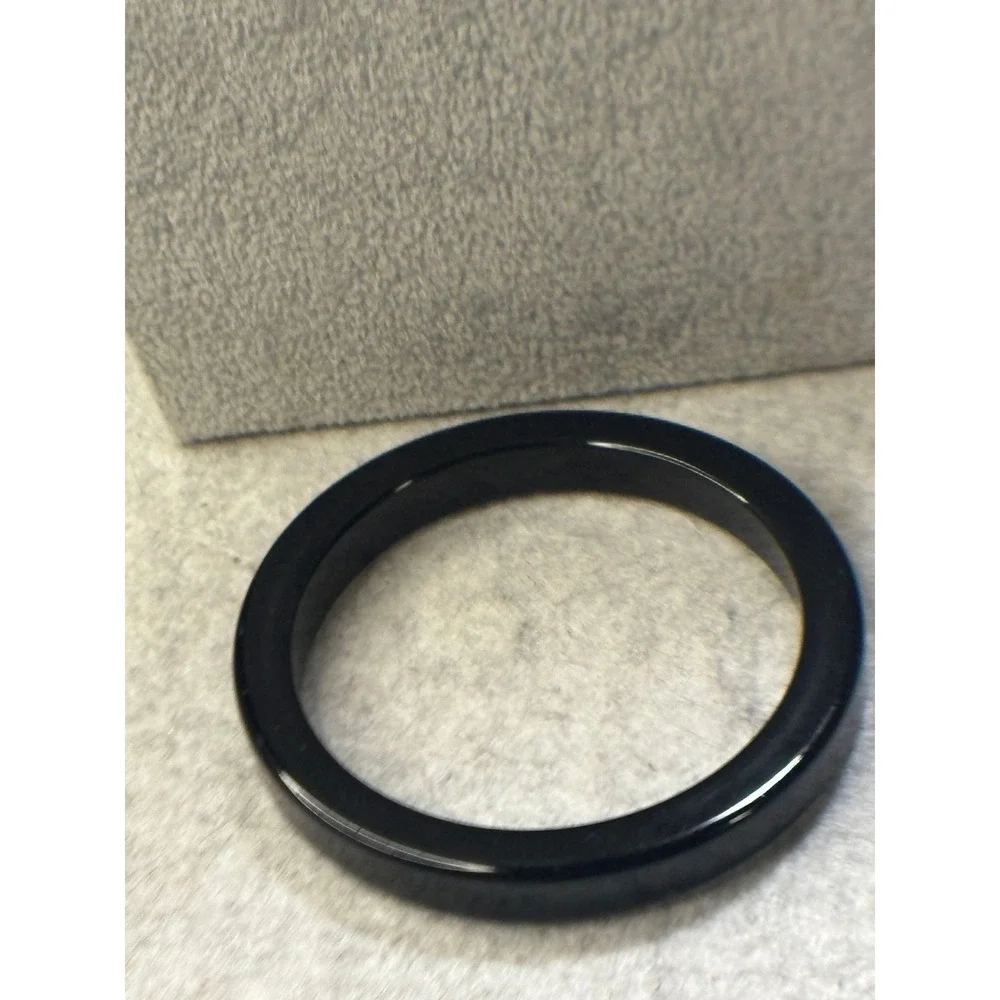 #24 Sleek Black Bangle